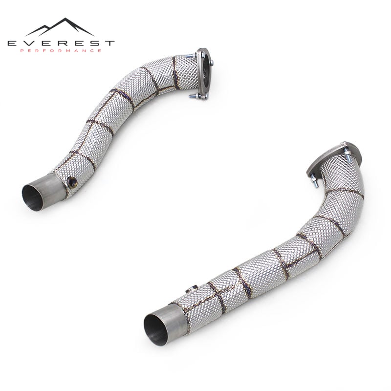 Downpipe Exhaust System for Ferrari California 4.3L 2009-2014 Racing Stainless Steel Free Flow Header
