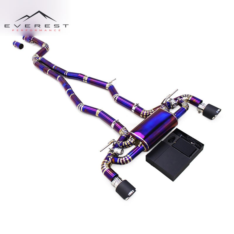 Catback Exhaust Pipe for Toyota Supra A90/A91 MK4/MK5 3.0T 2020-2024 Exhaust Valvetronic Muffler System Titanium Exhaust Pipe