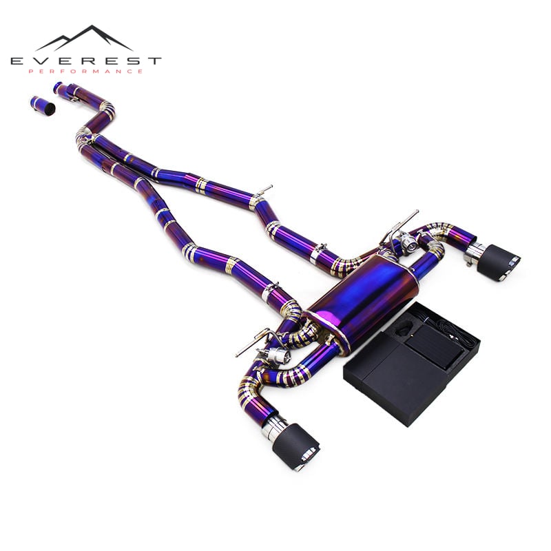 Catback Exhaust Pipe for Toyota Supra A90/A91 MK4/MK5 3.0T 2020-2024 Exhaust Valvetronic Muffler System Titanium Exhaust Pipe
