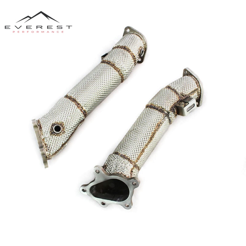 Turbo Downpipe for Nissan GTR/GT-R R34/R35 3.8TT 2008-2024 Large-bore Downpipe Sport Header GTR Straight Pipes