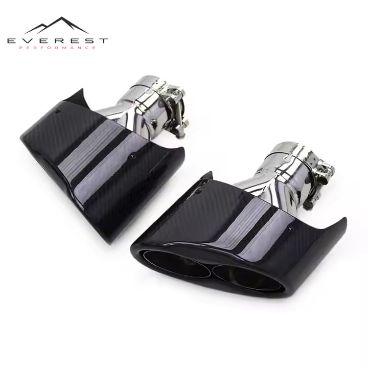 Exhaust Tips for Audi RS3 RS4 (2016-2024 ) Racing Car Part Escape Carbon Fiber Tips
