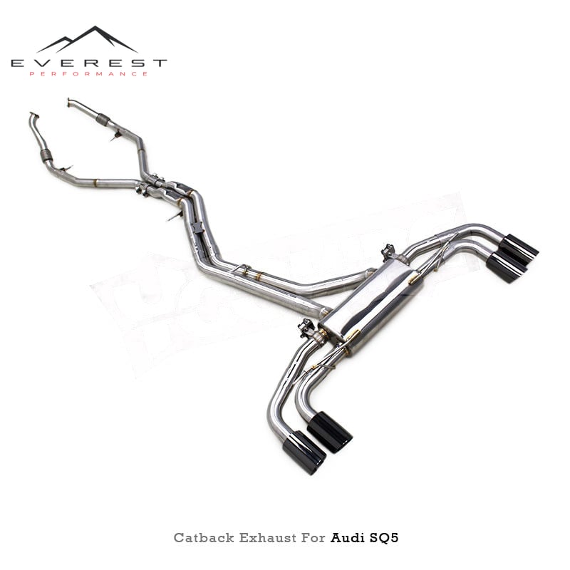 Racing Sport Exhaust Catback System for Audi SQ5 8R/FY 3.0T 2016-2024 Performance Valvetronic Muffler Active Sound Exhaust Pipe