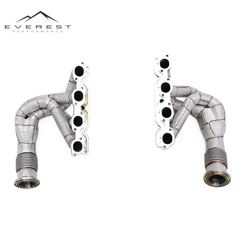 Exhaust Manifold with Heat Insulation for Ferrari 458 4.5L 2011-2016 Racing Stainless Steel Exhaust Pipe System