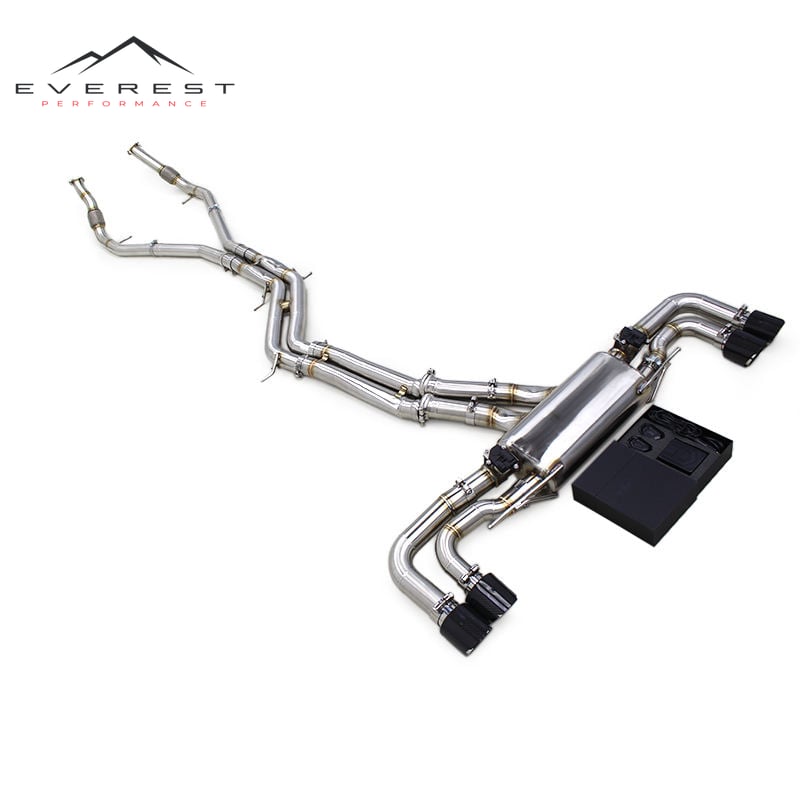 Stainless Steel Catback Exhaust for Porsche Cayenne S Turbo 2.9T 2018-2024