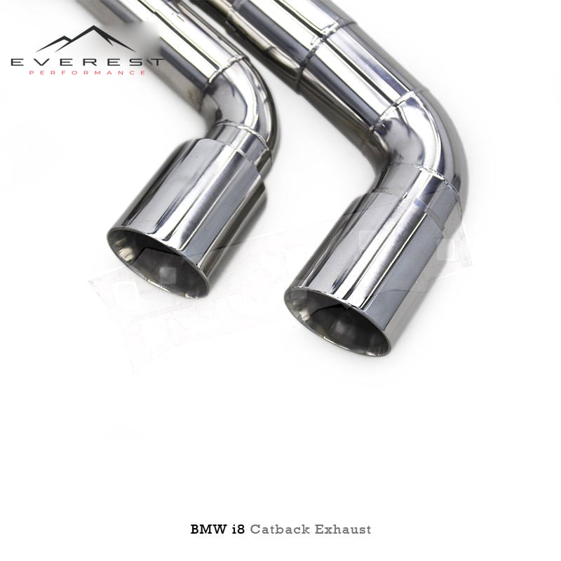 SS304 Catback Muffler for BMW I8 1.5T 2014-2019 Acoustical Damper Muffler Valvetronic Catback Exhaust