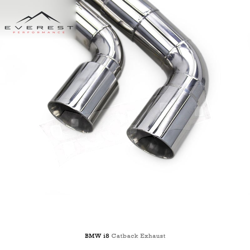 SS304 Catback Muffler for BMW I8 1.5T 2014-2019 Acoustical Damper Muffler Valvetronic Catback Exhaust