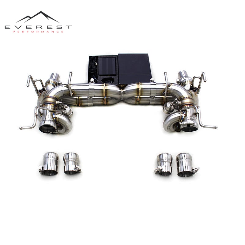 SS304 Exhaust Pipe System for Ferrari 458 Speciale SC 4.5L 2014-2016 Valvetronic Muffler Catback Exhaust