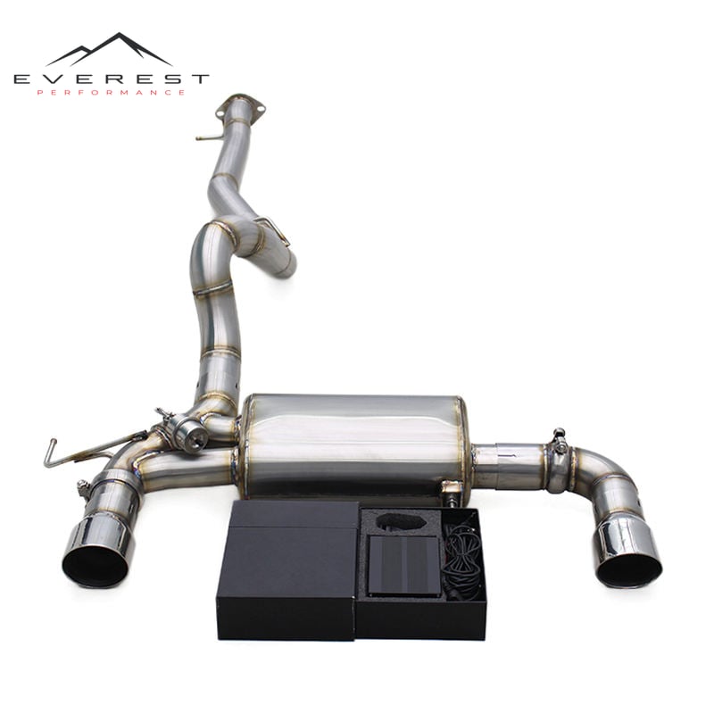 Stainless Steel Exhaust Pipes for Ford Bronco L4 2.3T/2.7L 2024-2025 Vacuum Valve Catback With Remote Control