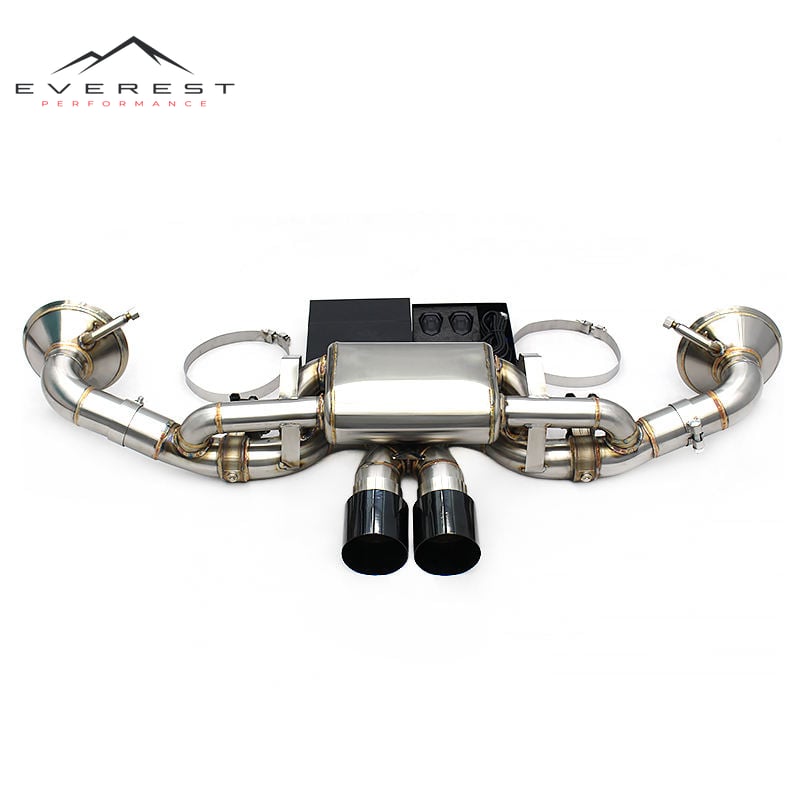 304L Stainless Steel Catback Exhaust Pipes for Porsche 911 992/992.1/992.2 GT3 RS 4.0L 2017-2023 Escape Car Exhaust System