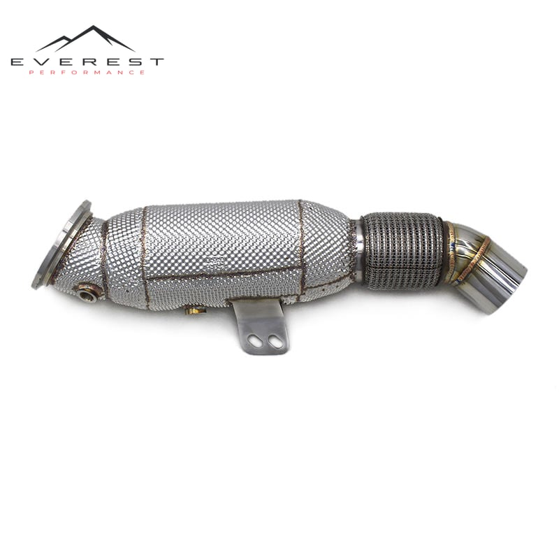 Auto Performance Free Flow Downpipe for BMW M240i A90 M340i M440i G20 G22 B58 3.0T 2017-2019 T304 B58 Exhaust Downpipe