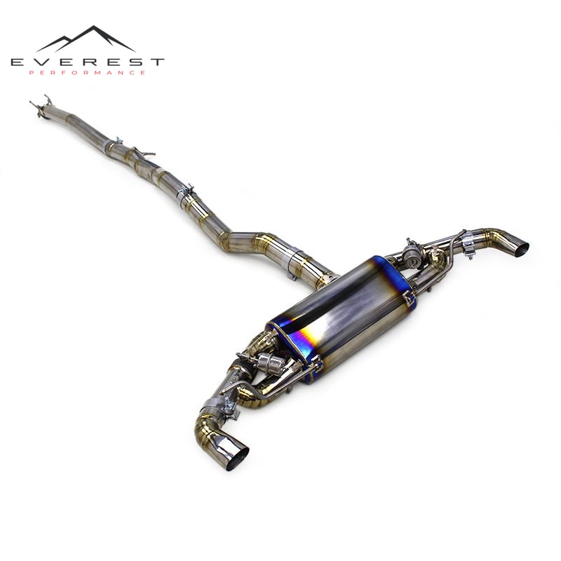 Catback Exhaust Titanium Pipes Muffler for Mercedes-Benz A45 AMG W176 2.0T 2013- 2019