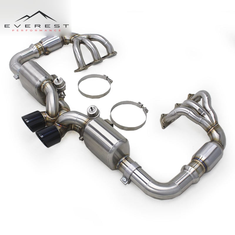 Full Exhaust System for Porsche 911 991/991.1 GT3 3.8L 475 PS 2010-2019 Tuning Valved Catback Exhaust Catalyst Manifold Header