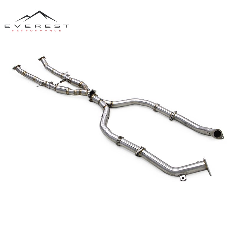 Stainless Steel Exhaust Pipes for Nissan 370Z 3.0T Equal Length Midpipe