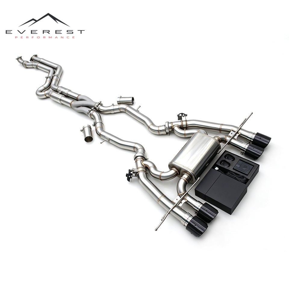 Stainless Steel Muffler Catback for BMW M2 G87 3.0T S55 2023-2026 Valvetronic Exhaust Pipes With Remote Control