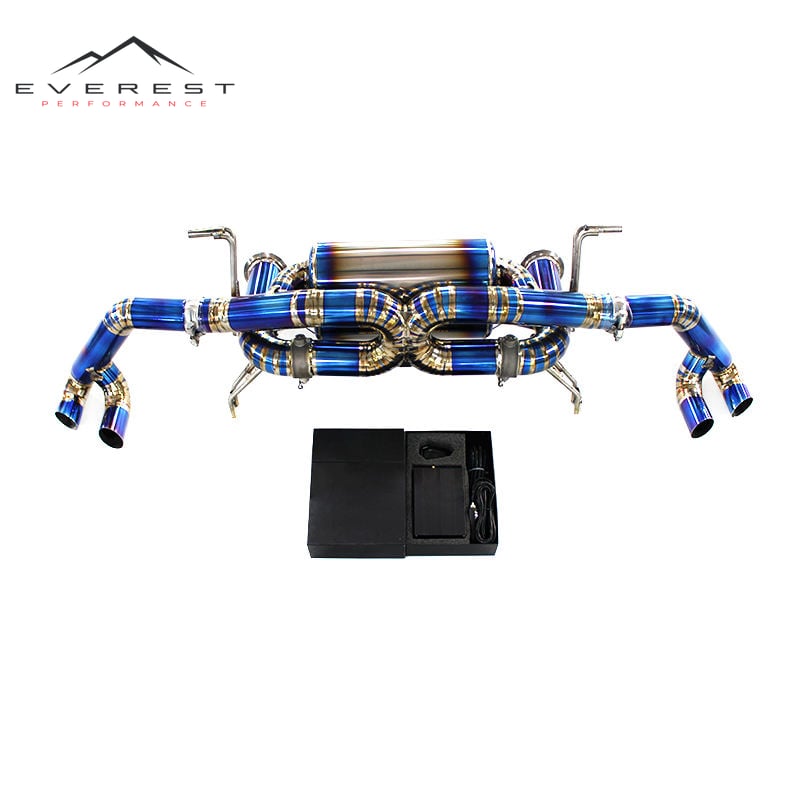 Valvetronic Catback Exhaust for Lamborghini Huracan LP580/LP610 5.2L 2014-2024 Titanium Exhaust Pipe