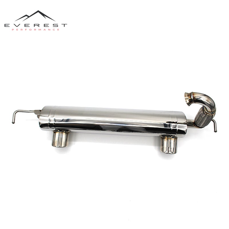 Sales Modified Exhaust System for 2015-2021 SMART W453 Daul Exhaust Pipe 304 Stainless Steel Muffler Exhaust