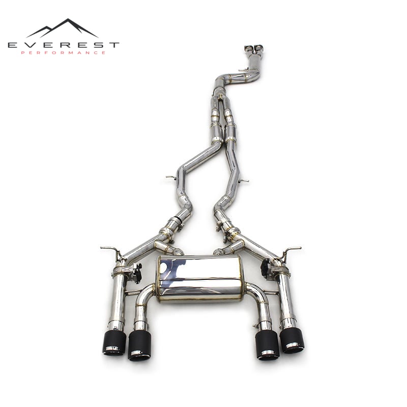 Stainless Steel Catback for BMW M3/M4 F80/F82 3.0T 2014-2019 Muffler Exhaust Pipes Valvetronic Enhanced Power