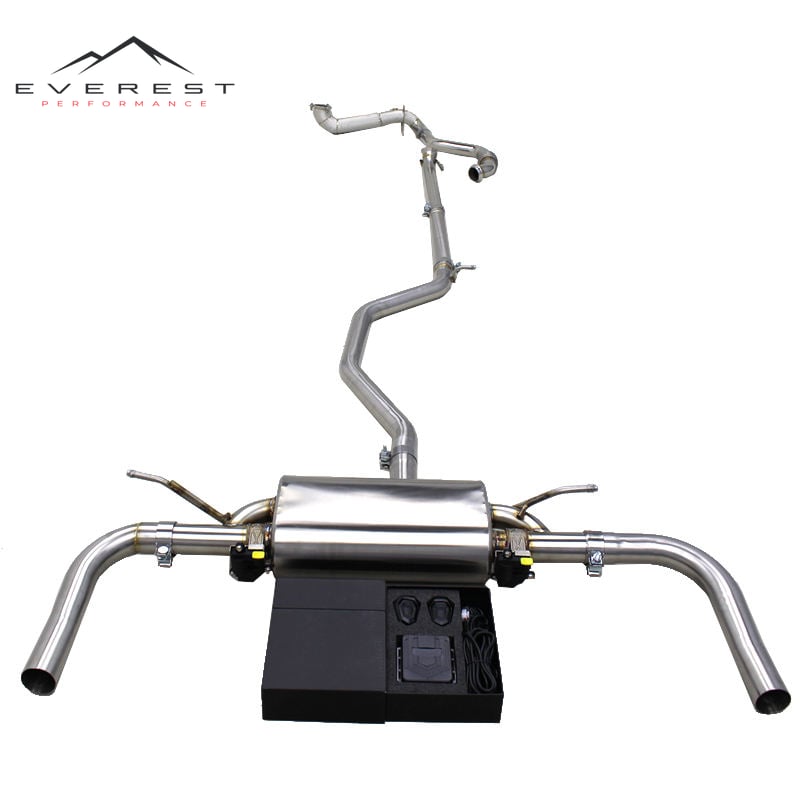 SUS304 Catback Downpipe for Mercedes-Benz CLA250 2.0T 2014-2021 Valvetronic Exhaust Muffler