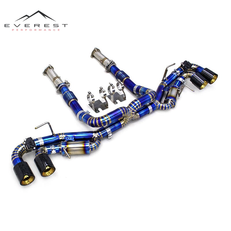 Auto Performance Catback Downpipe for Chevrolet Corvette C8/Z51 2019-2025 Exhaust Pipe Valvetronic Titanium Catback Muffler