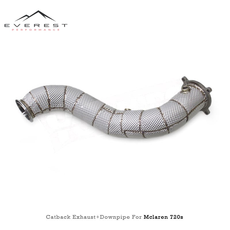 Car Exhaust Catback for Mclaren 720s 4.0 2017-2019 Titanium Exhaust Pipe