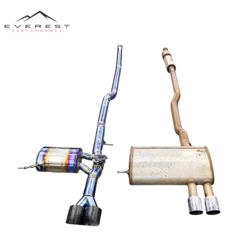 Upgraded Titanium Catback Exhaust for MINI F55 F56 F57 JCW 2014-2021 Car Parts Escape Titanium Pipe Exhaust System