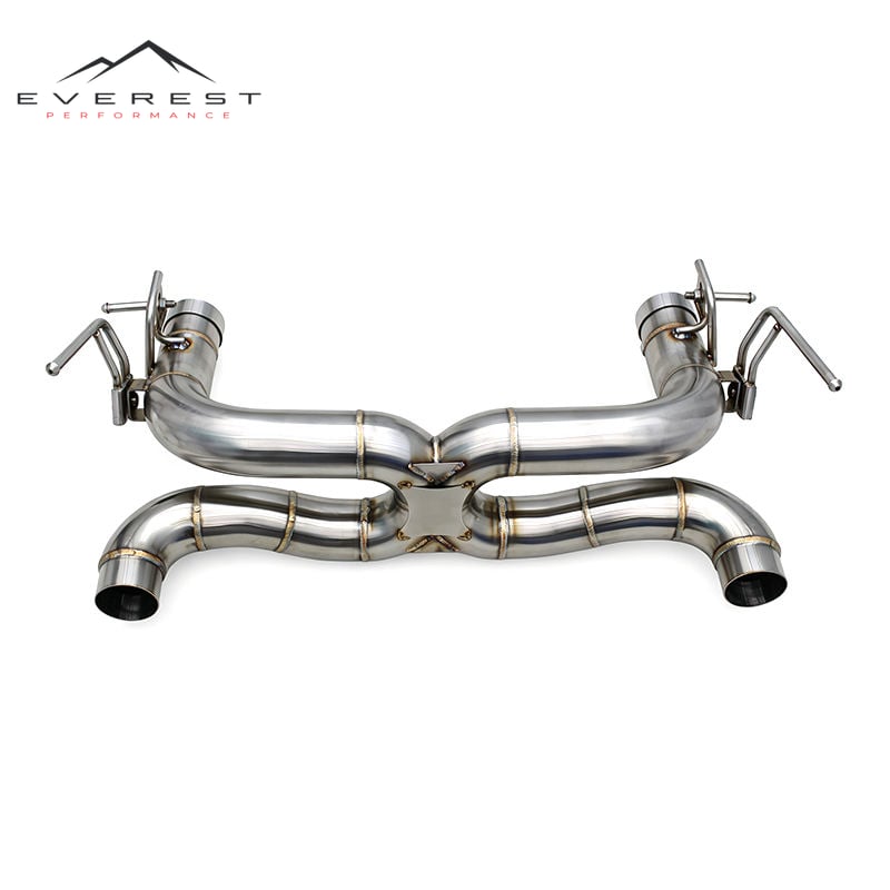 SS304 Valvetronic Catback Exhaust for Ferrari 488 GTB/Spider/Pista 3.9T V8 2015-2019 Vacuum Valve Racing Muffler System