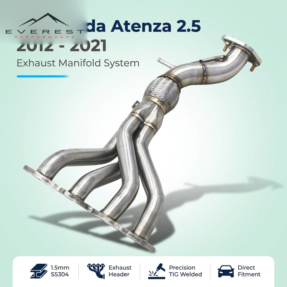SS304L Exhaust Manifold for Mazda Atenza 2.5 2012-2021High-quality Exhaust Pipe