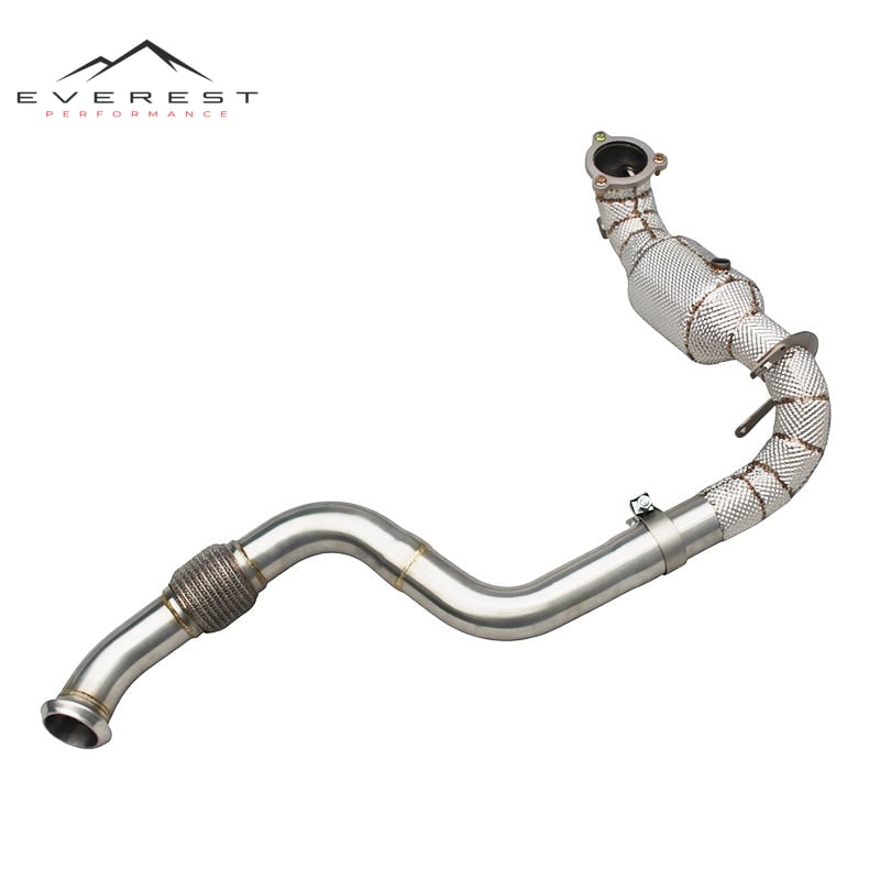 Racing Catted Header for Mercedes-Benz A180/A200/A260 W176 1.6T/2.0T 2013-2016 Exhaust High Flow Header Downpipe System