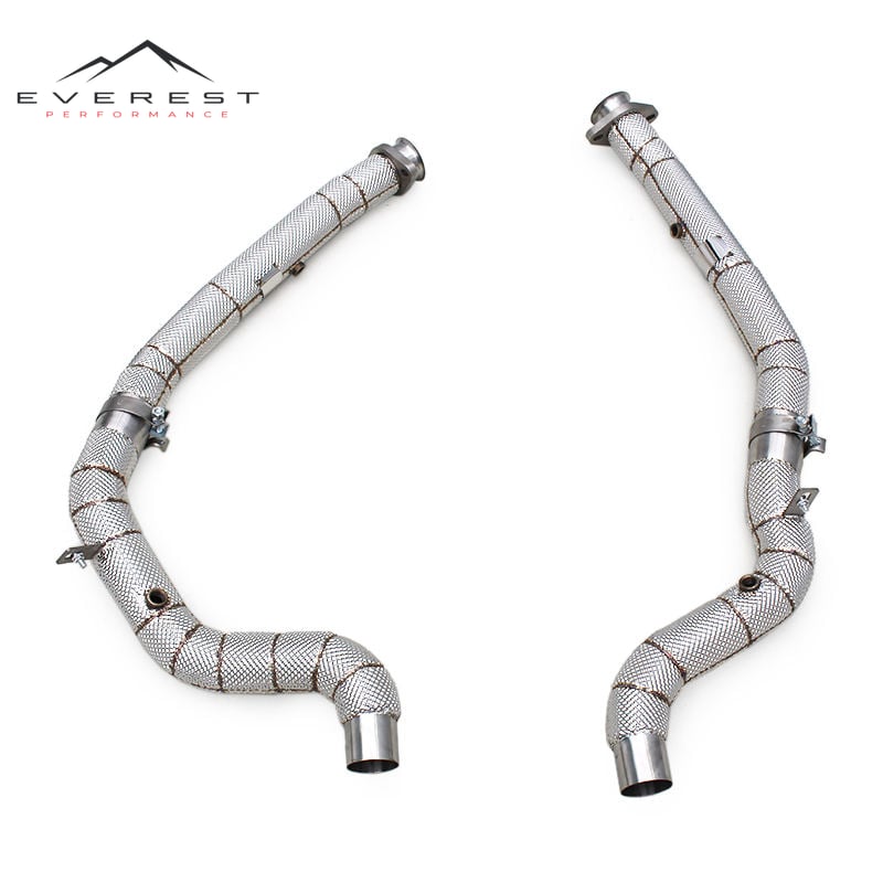 Auto Exhaust Downpipe for Land Rover Range Rover V8 5.0T 2009-2017 Free Flow Stainless Steel Exhaust Pipe Car Exhaust System