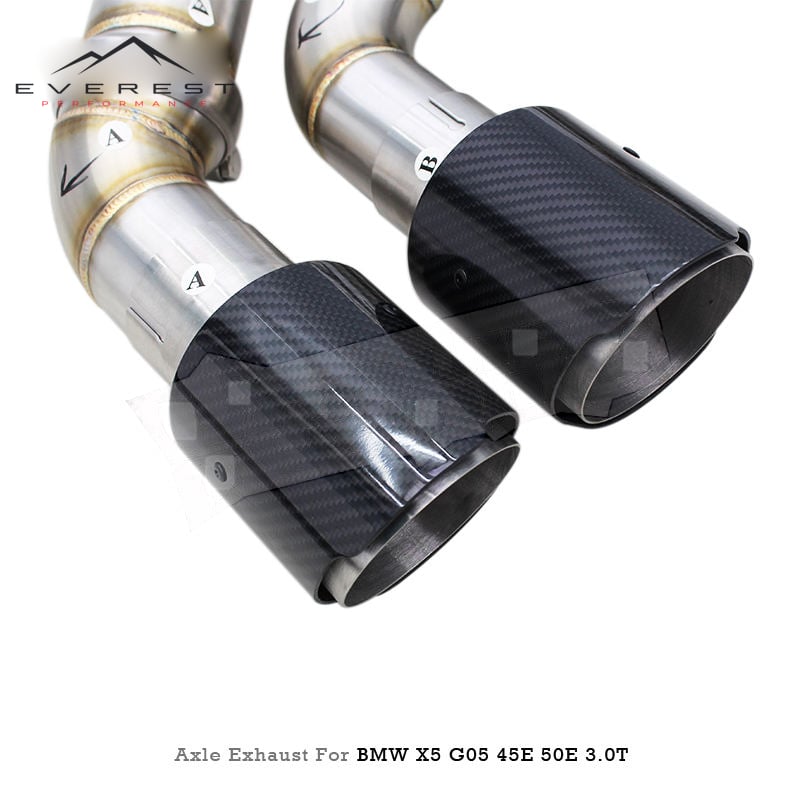 Exhaust System for BMW X5 G05 45E/50E 2019+ Valvetronic Muffler Stainless Steel Axle Back Modified Sounds