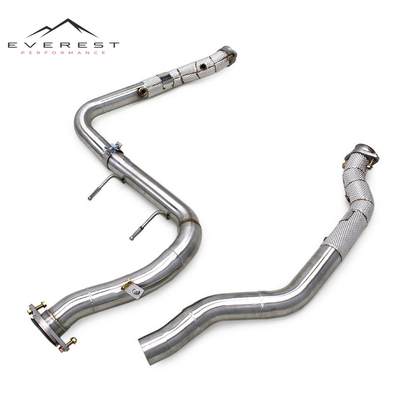 Free Flow Stainless Steel Exhaust Pipe for Ford F150 3.5T 2015-2019 Performance Auto Parts Exhaust System