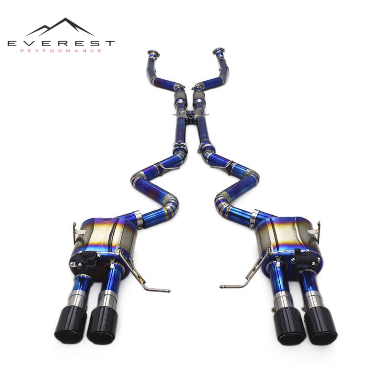 Titanium Exhaust Pipe System for BMW M3 E92 4.0L S65 2008-2013 Exhaust Pipe Muffler With Remote Control