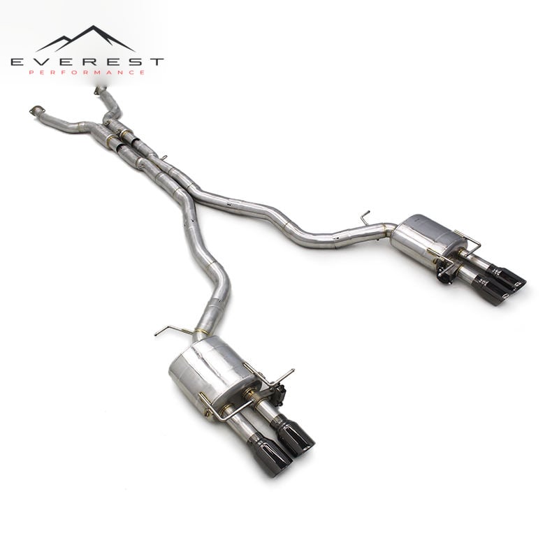 Valvetronic Exhaust Pipes for BMW M5 E60 5.0 2003-2010 Stainless Steel Catback Muffler Rebound System