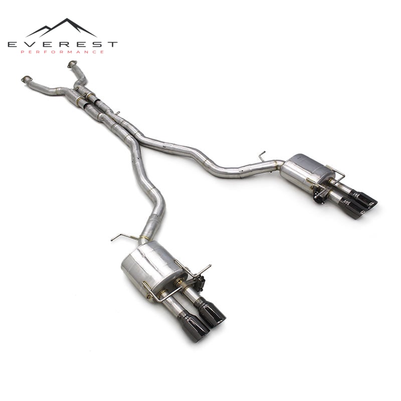 Valvetronic Exhaust Pipes for BMW M5 E60 5.0 2003-2010 Stainless Steel Catback Muffler Rebound System