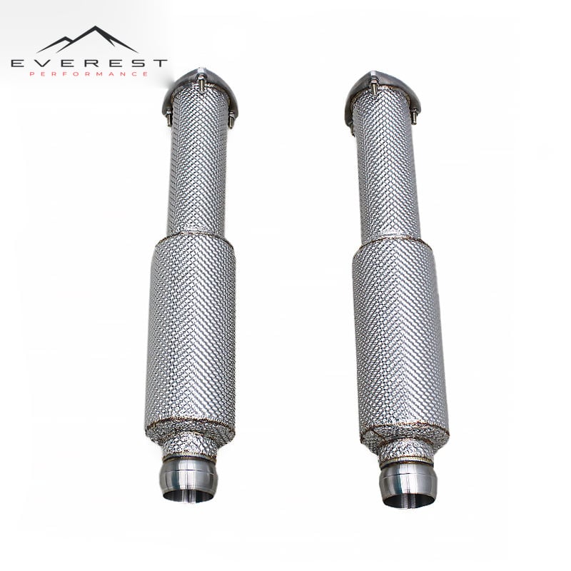Front Pipes for Aston Martin DBS V12 6.0L 2007-2013 Exhaust Downpipe Stainless Steel Exhaust Free Flow Pipe
