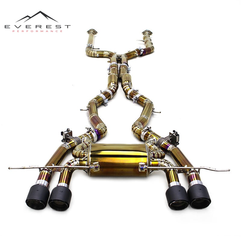 Catback Exhaust for BMW M2 G87 2023+ Titanium Exhaust Pipe Catback System Muffler Valved Sport Exhaust
