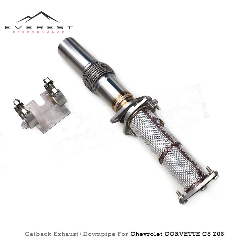 Custom Valved Exhaust System for Chevrolet Corvette C8 Z06 2019-2025 Stainless Steel Pipes Catback Exhaust Header Downpipe