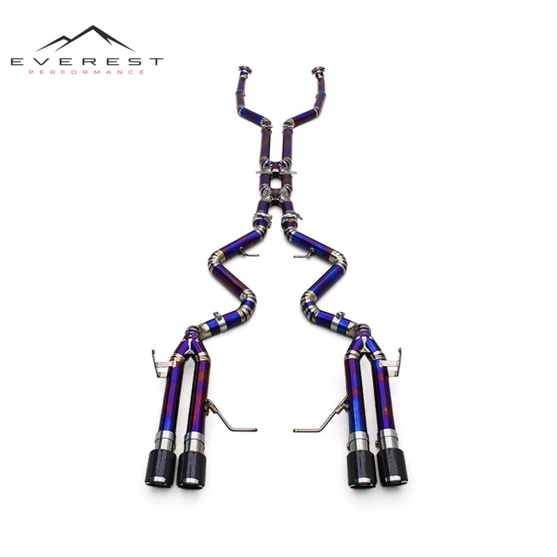 Titanium Exhaust Pipe for BMW M3 E90/E92/E93 4.0L 2007-2013 Racing Dual X Titanium Straight Pipe Racing Car Exhaust System