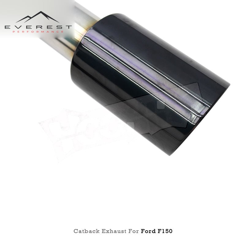 Stainless Steel Catback Valved Muffler Exhaust Pipes for Ford F150 XLT 3.5T 2015-2022 Racing Car with Control System