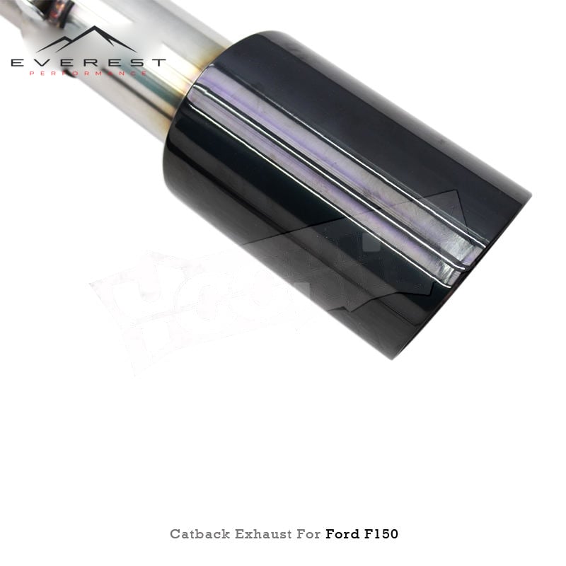 Stainless Steel Catback Valved Muffler Exhaust Pipes for Ford F150 XLT 3.5T 2015-2022 Racing Car with Control System