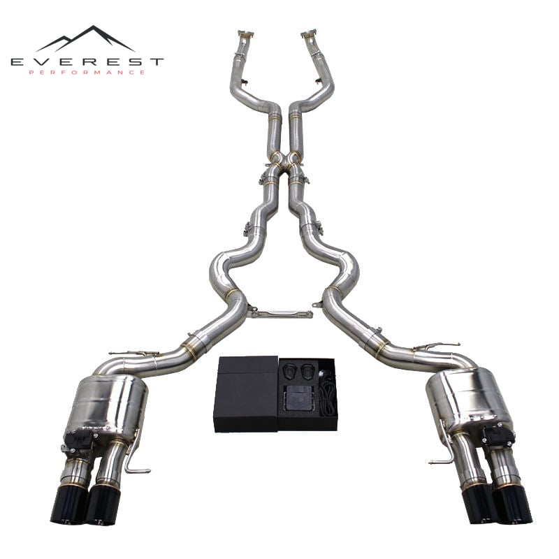 Auto Tuning Catback Exhaust Pipes for BMW M5 F10/F15 V8 4.4TT 2012-2016 Escape Stainless Steel Exhaust Valve Muffler Pipe System