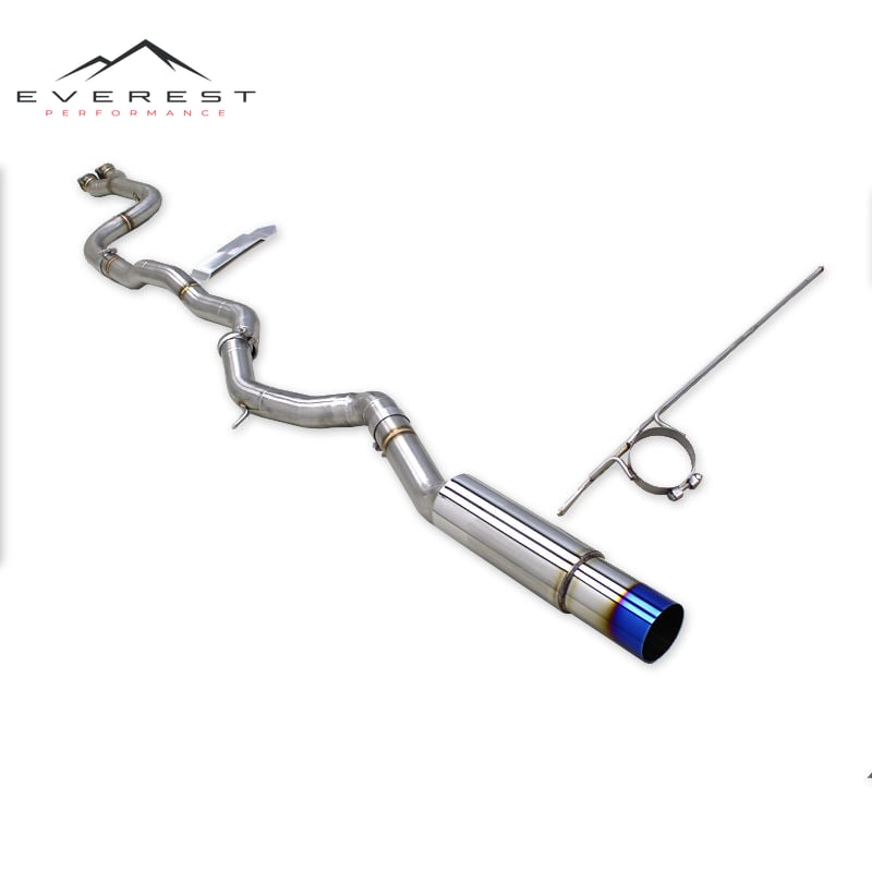 SS304L Exhaust Pipe System for BMW M3/M4 F80/F82 3.0T 2014-2019 Directly Replace the Left-exiting Catback Exhaust Pipe