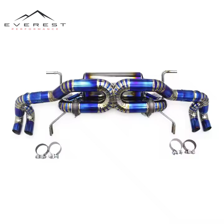 Titanium Catback Exhaust for Lamborghini Gallardo 5.2 LP550/LP560/LP570 (2008-2016) Valved Racing Car Exhaust Pipe Muffler
