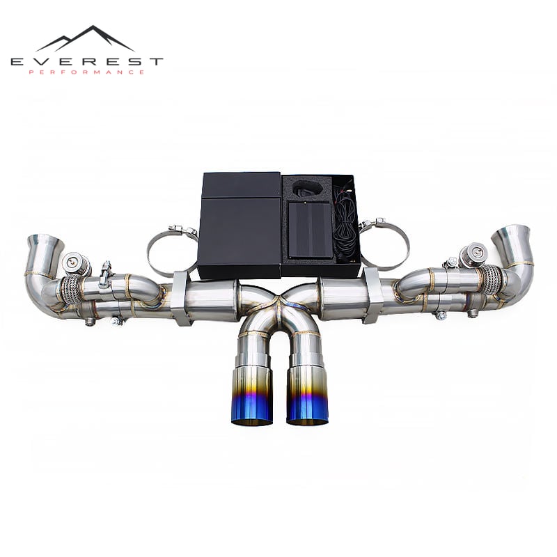 Valvetronic Stainless Steel Catback Pipe for Porsche 911 Carrera 991/991.1/991.2 GT3/GT3RS 2015-2018 Exhaust Muffler