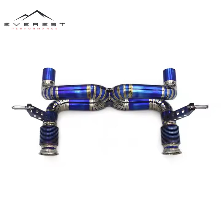 Catback Exhaust for Lamborghini Huracan EVO STO 5.2 2019-2023 Upgrade Titanium X Pipe Muffler Exhaust System