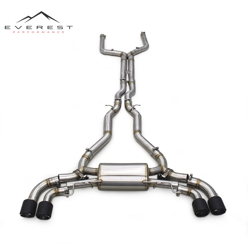 Car Exhaust Catback Muffler for BMW M5 F90 4.4T 2018-2023 304 Stainless Steel Exhaust Pipe Performance Exhaust System