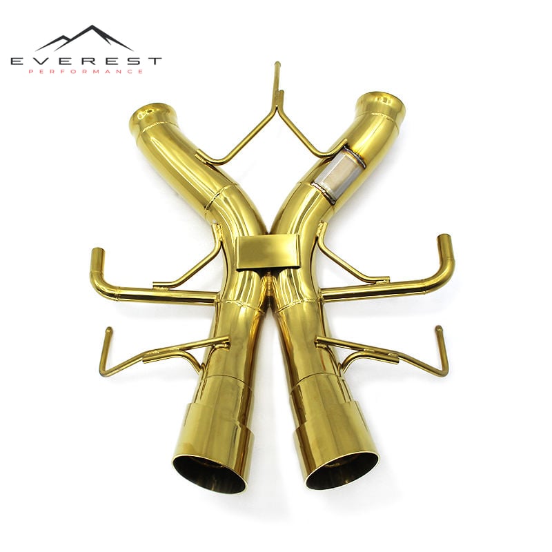 Sport Exhaust for Mclaren P1 Hybrid 2013- Stainless Steel Exhaust Pipe Active X Pipe Sound Axle Back Section