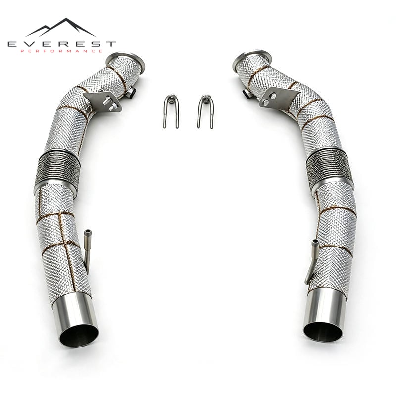 Exhaust Downpipe for Maserati Gran Turismo/GT 3.0T 2025+ Racing Stainless Steel Free Flow Pipe with OPF
