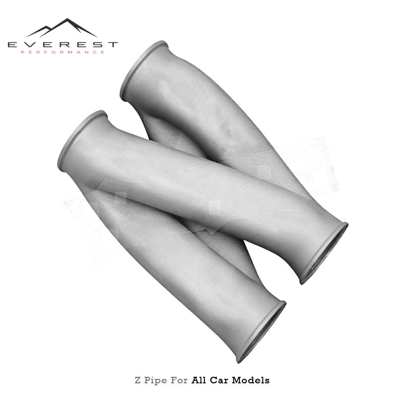 Racing New Style 3D Printing Z Pipe for All Car Models Exhaust Pipe Auto Car Parts 316 Stainless Steel 1.5mm Exhaust System