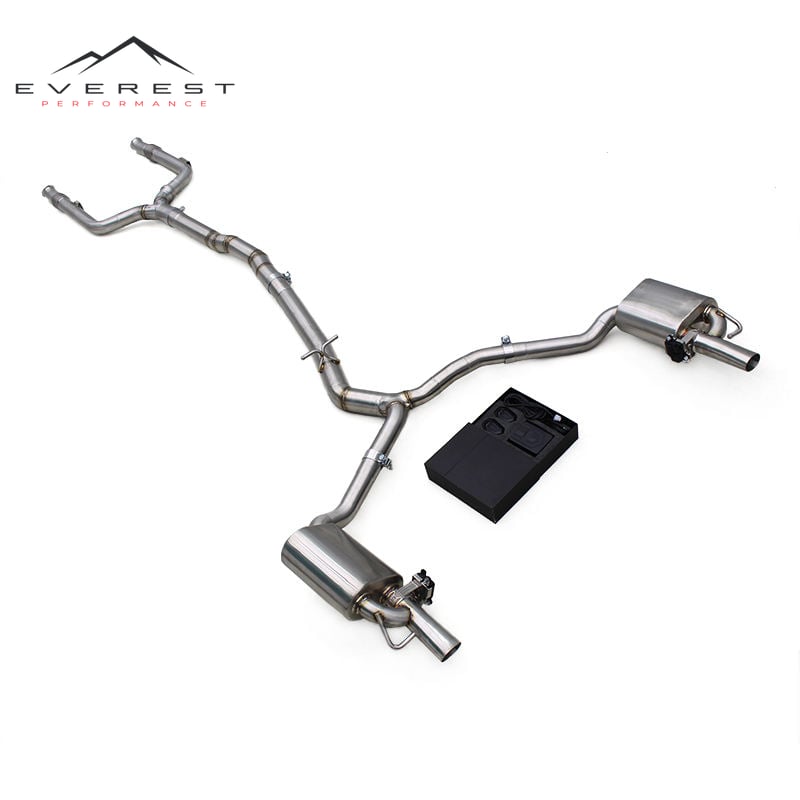 Stainless Steel Exhaust Pipe System for Mercedes-Benz E400 3.0T 2013-2018 Muffler with Valve Control Car Exhaust System